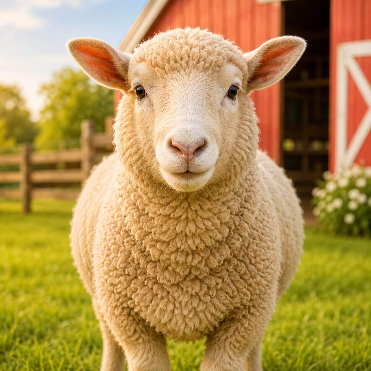 Sheep and lambs
