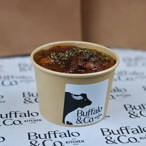 A pot of smokey buffalo chilli